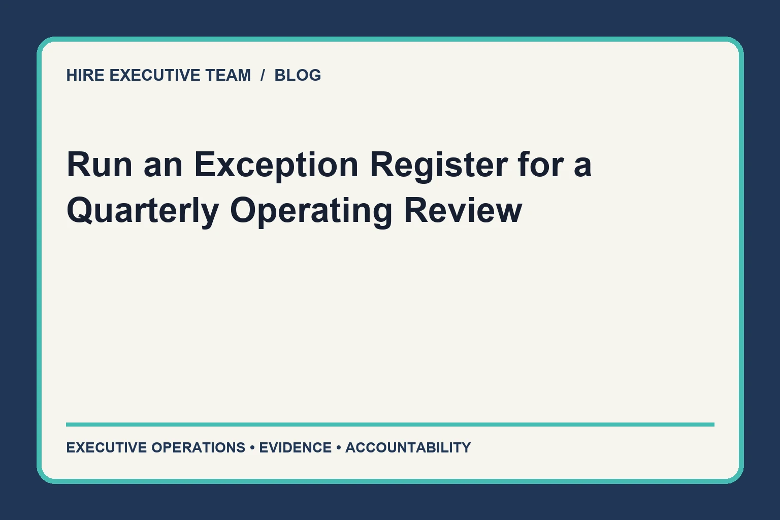 Executive support return on investment research research illustration